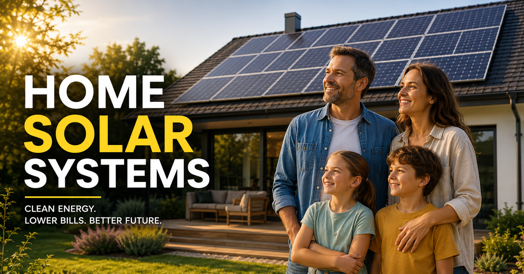 Home solar systems image