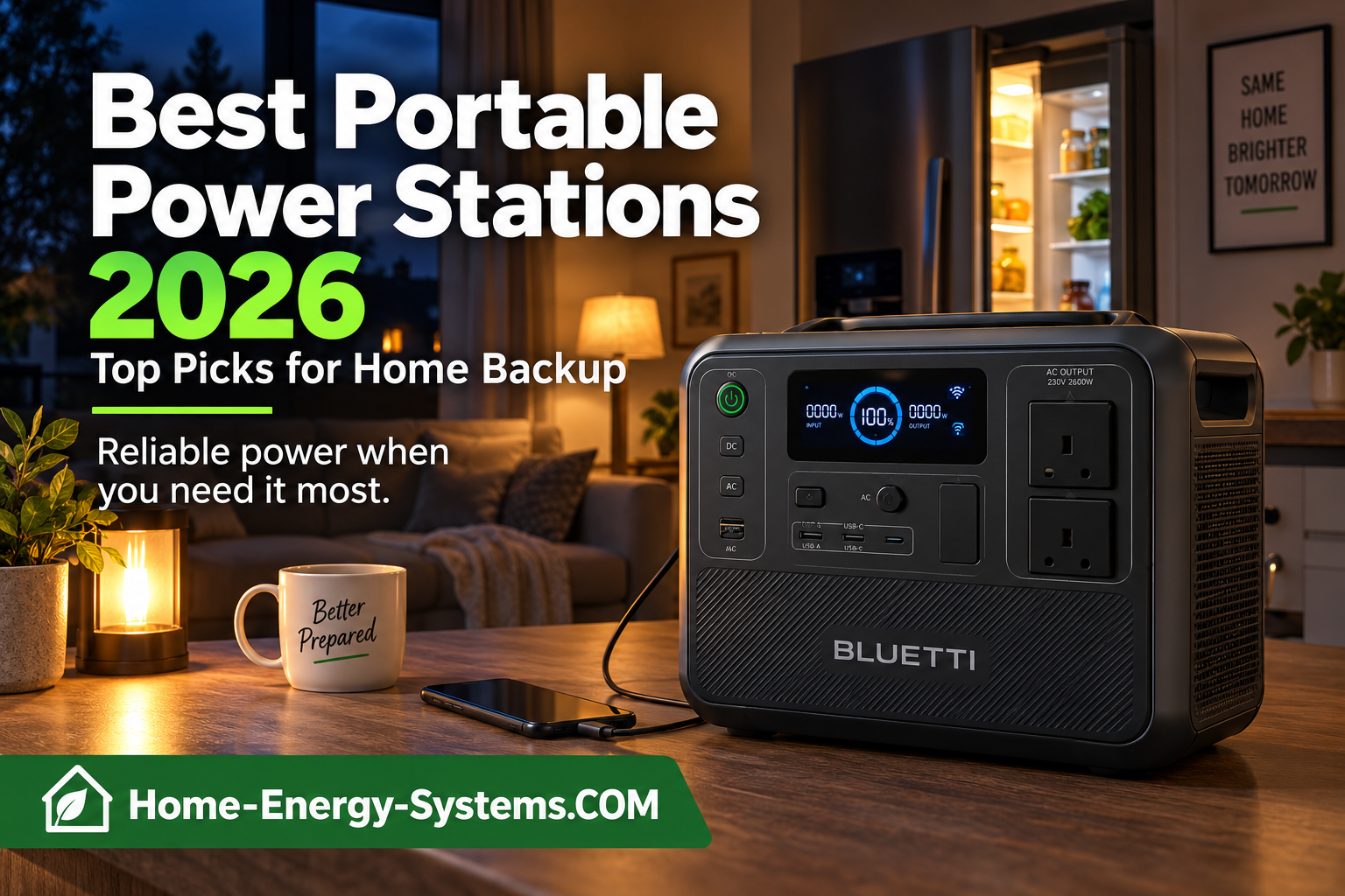 Best portable power stations 2026 for home backup