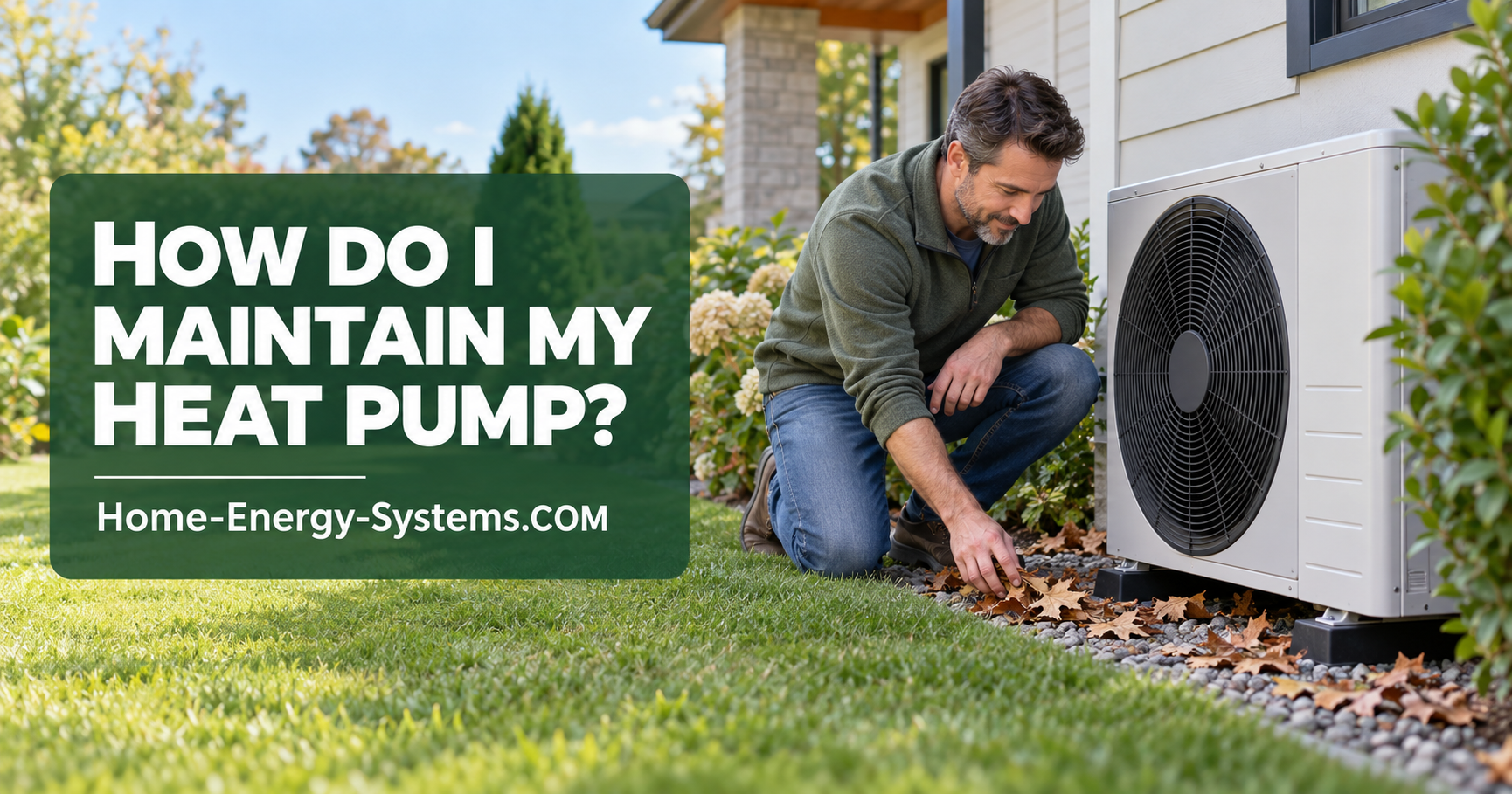 Featured image how do I maintain my heat pump